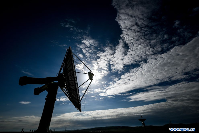 Station d'observation Ming'antu dans le nord de la Chine