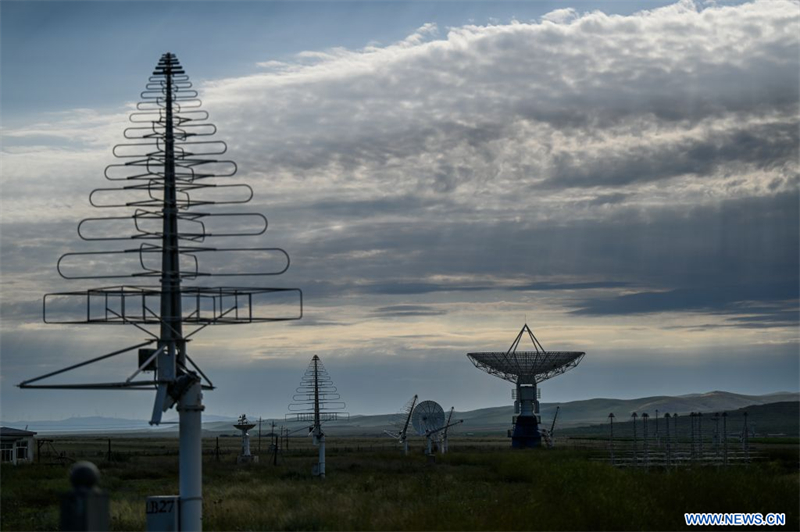 Station d'observation Ming'antu dans le nord de la Chine
