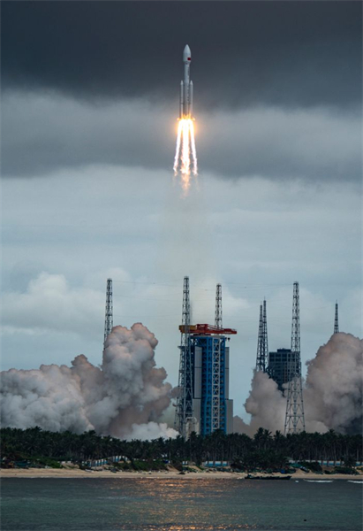 La Chine lance un nouveau groupe de satellites Internet avec une fusée Longue Marche-8A