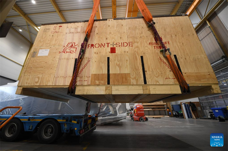 Des machines autrichiennes en route pour l'exposition annuelle internationale d'importation