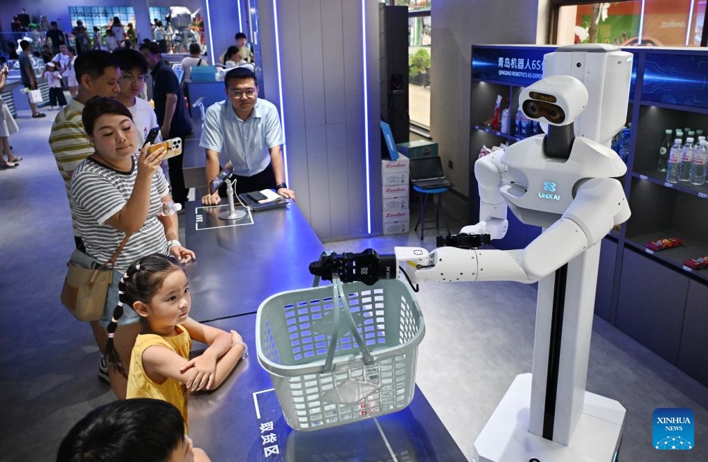 Shandong : ouverture du premier magasin d'expérience robotique « 6S » à Qingdao