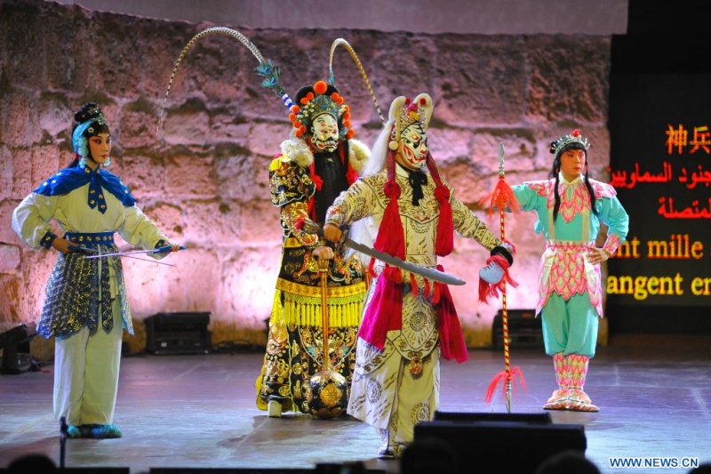 Rendez-vous avec l'opéra de Pékin au théâtre antique de Carthage en Tunisie
