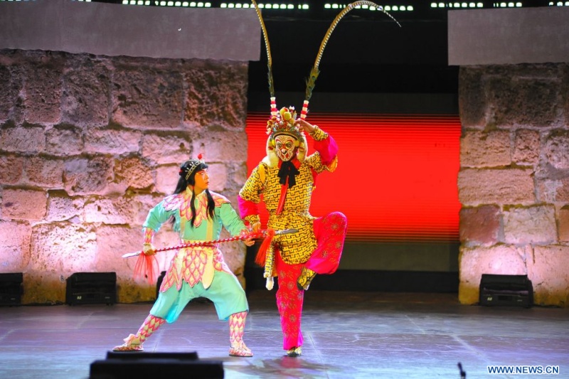Rendez-vous avec l'opéra de Pékin au théâtre antique de Carthage en Tunisie
