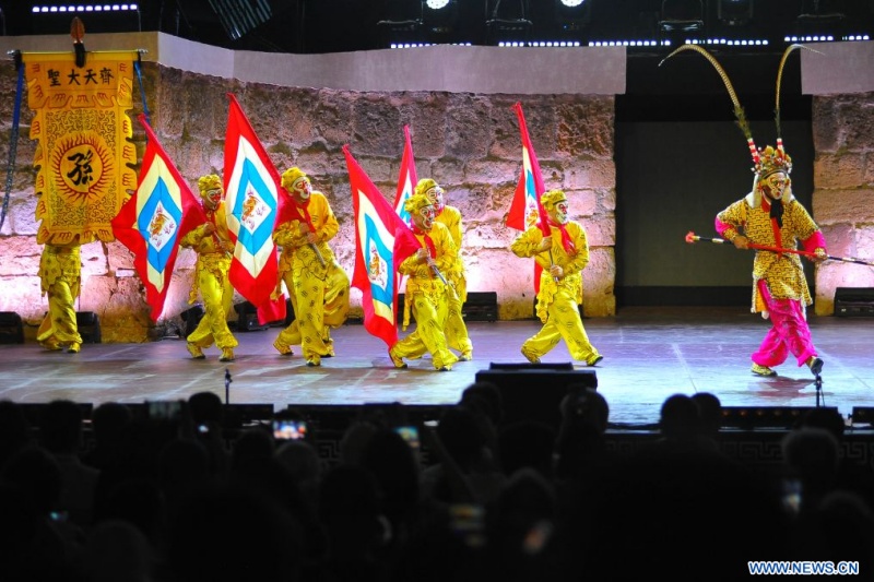 Rendez-vous avec l'opéra de Pékin au théâtre antique de Carthage en Tunisie