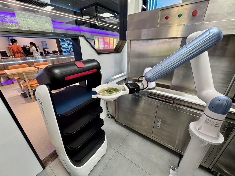 Un restaurant de nouilles entièrement automatisé lancé à Beijing