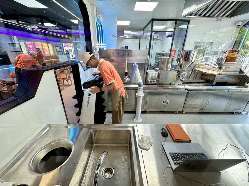 Un restaurant de nouilles entièrement automatisé lancé à Beijing