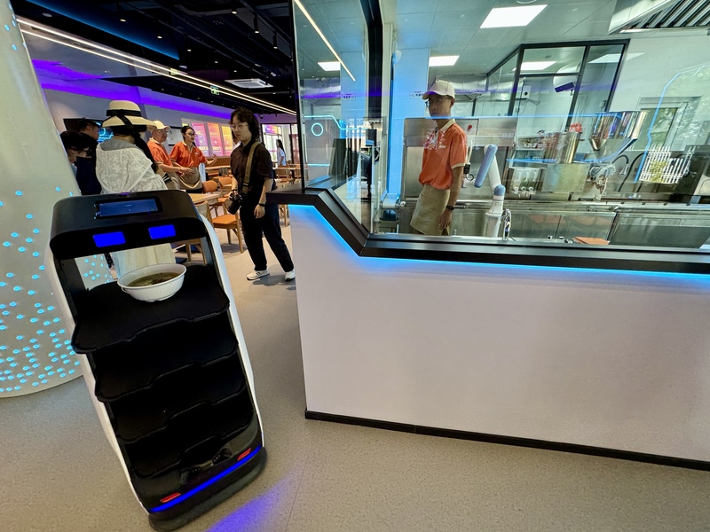 Un restaurant de nouilles entièrement automatisé lancé à Beijing
