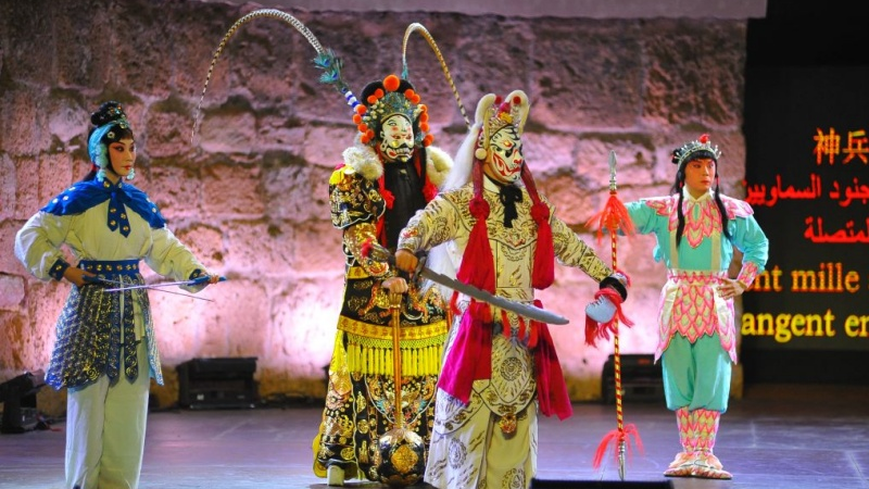 Rendez-vous avec l'opéra de Pékin au théâtre antique de Carthage en Tunisie
