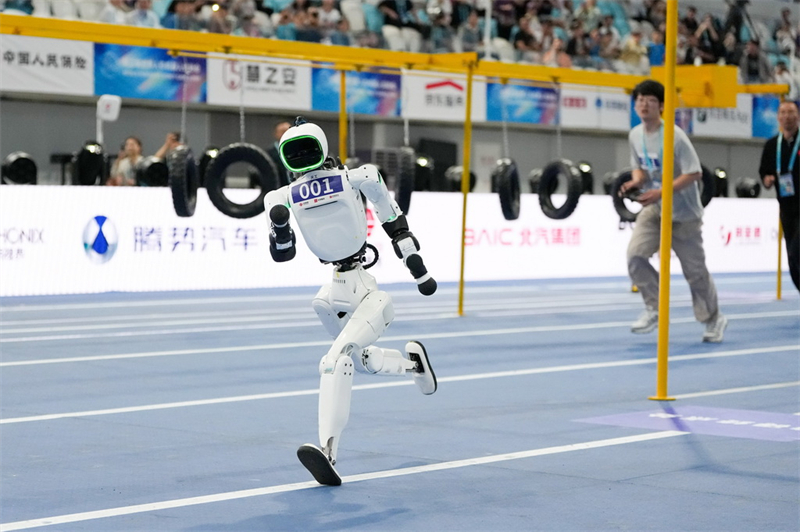 Beijing : les robots font une démonstration de « kung-fu » technologique