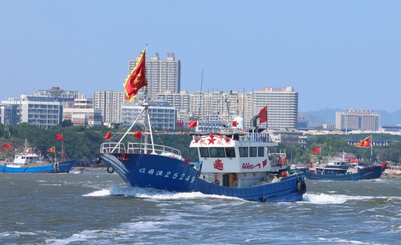 Shandong : ouverture de la nouvelle saison de pêche en mer Jaune et en mer de Bohai