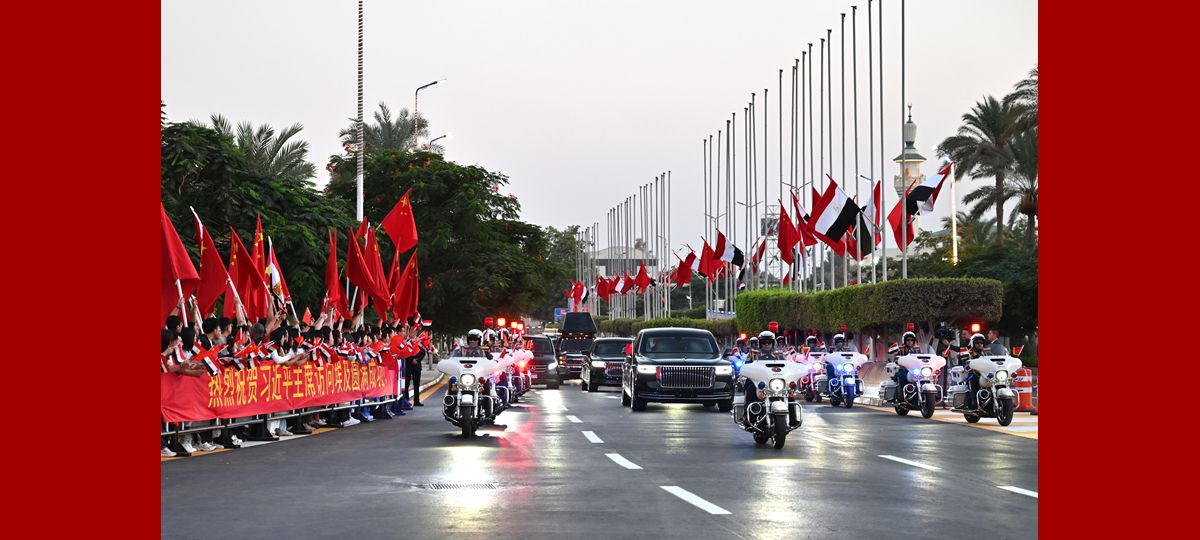 Xi quitte l'Egypte après une visite d'Etat