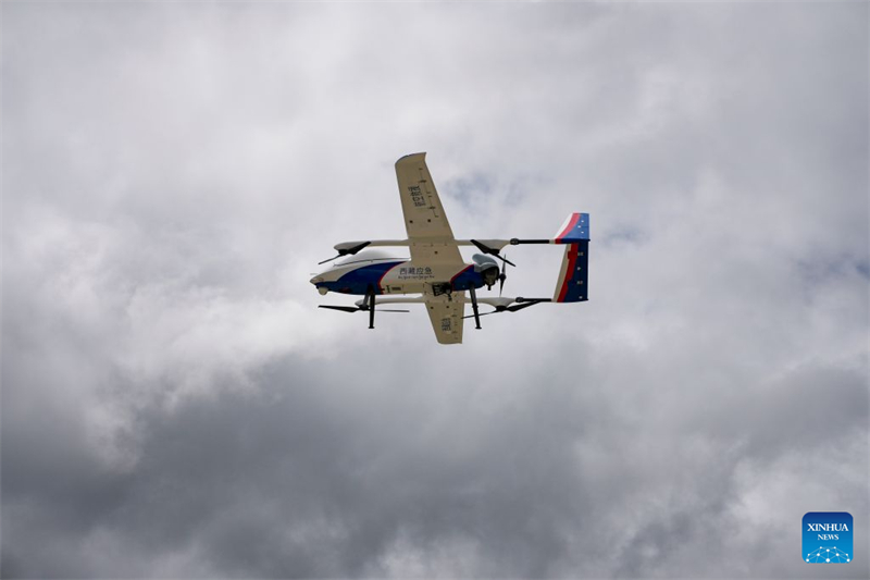 Xizang : une équipe de détection par drone déployée pour évaluer les dégâts post-catastrophe