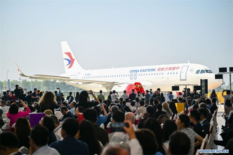 Airbus livre le premier avion issu de sa nouvelle chaîne d'assemblage en Chine