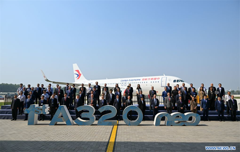 Airbus livre le premier avion issu de sa nouvelle chaîne d'assemblage en Chine
