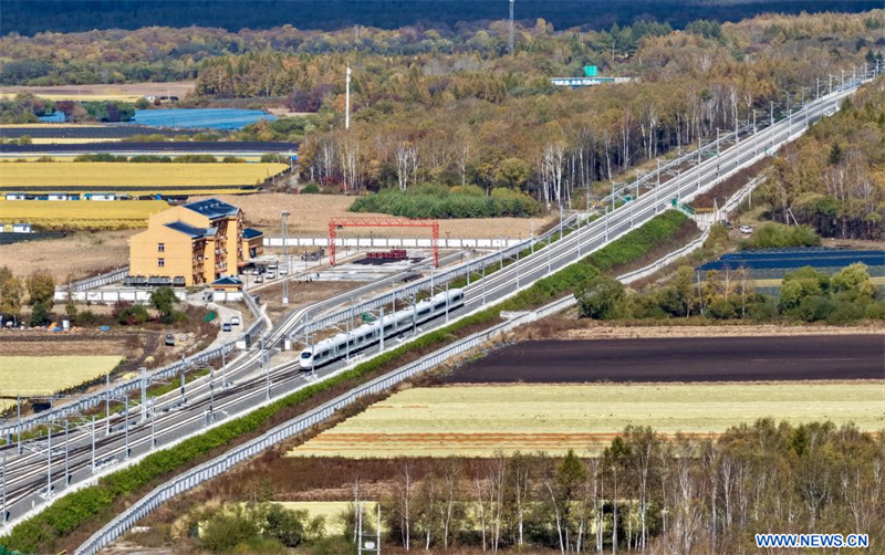 Chine : mise en service de la ligne ferroviaire à grande vitesse la plus septentrionale