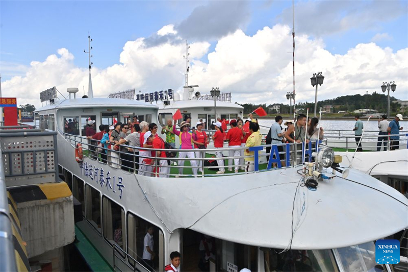 Le développement du tourisme le long du canal de Pinglu