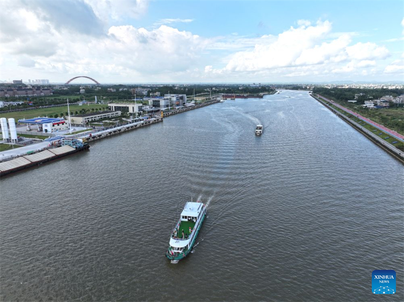 Le développement du tourisme le long du canal de Pinglu