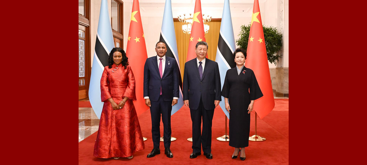 La Chine et le Botswana établissent un partenariat stratégique global de coopération