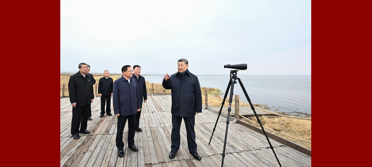 Xi Jinping souligne l'importance d'accorder la priorité à la conservation écologique et de poursuivre le développement vert