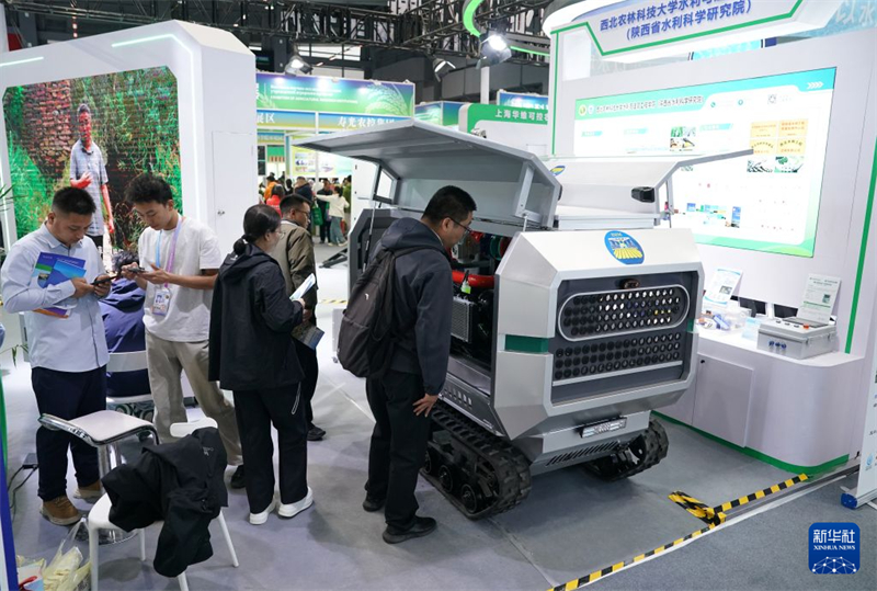 Shaanxi : ouverture de la 33e édition du Salon des hautes technologies agricoles de Yangling