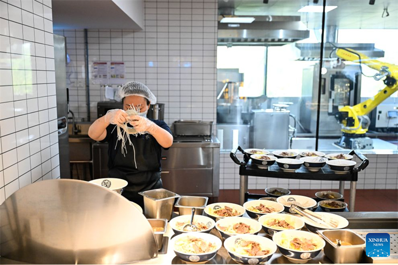 Jiangsu : ouverture d'un restaurant piloté par l'intelligence artificielle à Nanjing