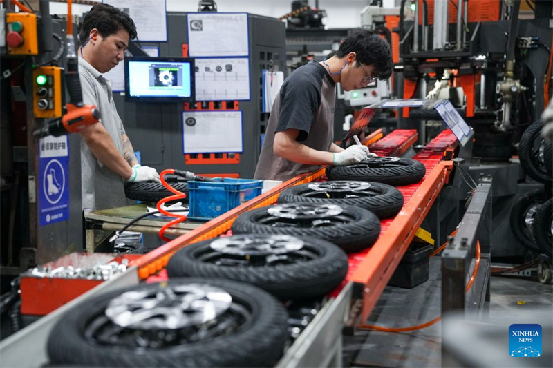 Jiangsu : Changzhou développe un pôle industriel de deux-roues électriques intelligents doté d'une chaîne d'approvisionnement complète