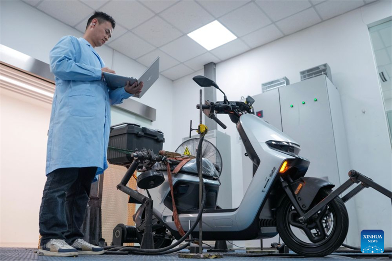 Jiangsu : Changzhou développe un pôle industriel de deux-roues électriques intelligents doté d'une chaîne d'approvisionnement complète