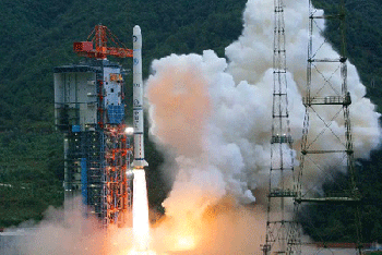 Lancement du premier satellite d'exploration lunaire de la Chine