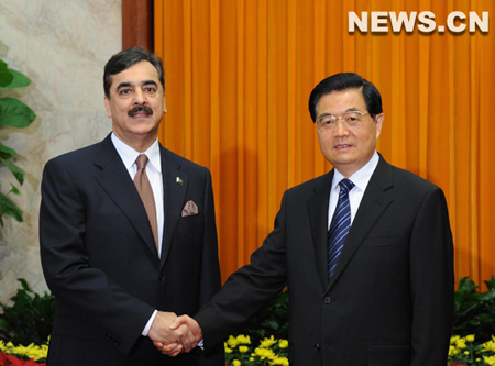 Rencontre entre le président chinois et le Premier ministre pakistanais 