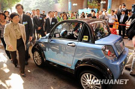 La mise sur le marché des véhicules électriques écologiques « made in Hongkong »