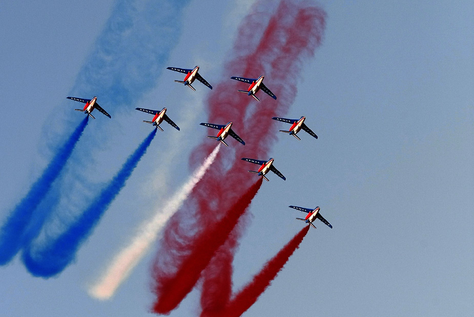 Exposition aéronautique à Dubaï