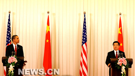Un entretien sincère, constructif et fructueux entre Hu Jintao et Barack Obama 