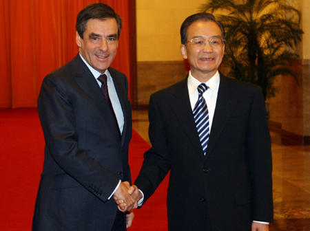 Visite de Fillon en Chine