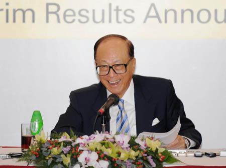 Li Ka-shing, la personne la plus riche de Hongkong