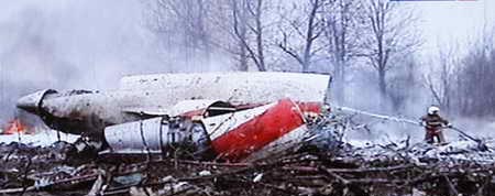 Crash de l'avion du président polonais