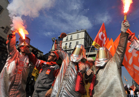 France : Grèves et manifestations contre la réforme des retraites 