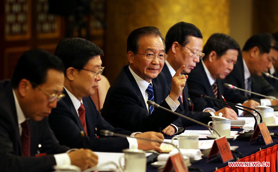 Wen Jiabao définit les principales tâches de la Chine pour les 5 ans à venir 