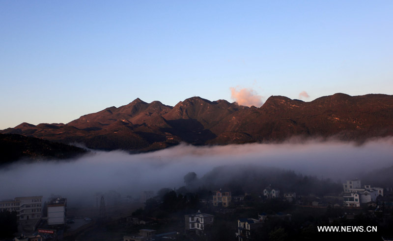 Chine : prises de vues de nuages au Yunnan (sud-ouest)  (5)