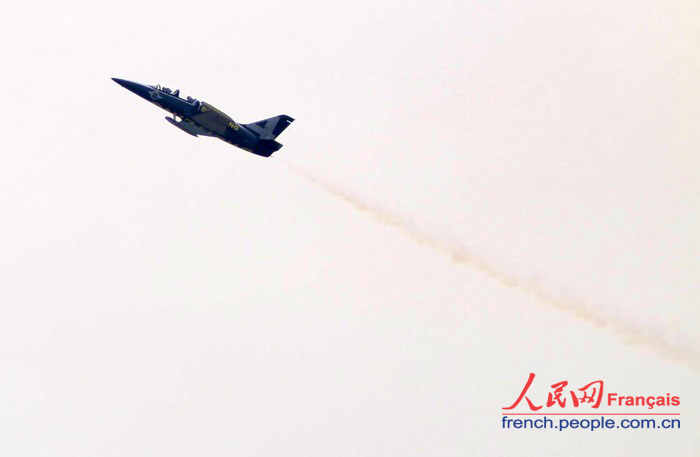Patrouille Breitling : le dernier vol d' essai à l'Airshow China 2012 (7)