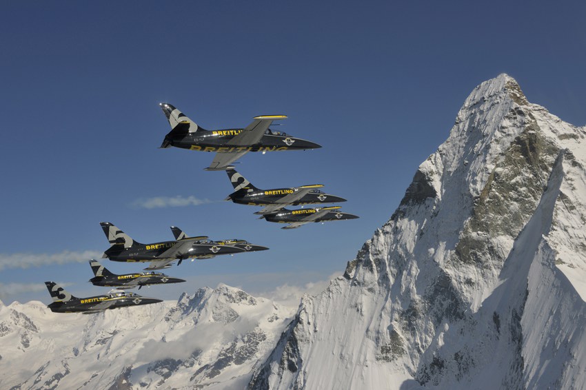 Performances époustouflantes de la patrouille Breitling Jet Team (10)