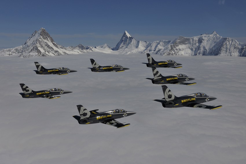 Performances époustouflantes de la patrouille Breitling Jet Team (5)