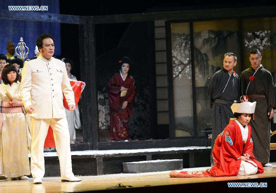 "Madama Butterfly" mis en scène à Beijing (2)