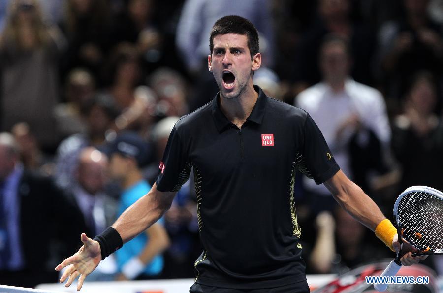 Novak Djokovic remporte l'ATP World Tour Finals (9)