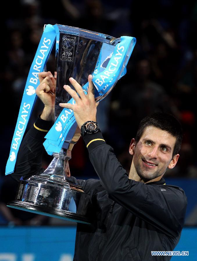 Novak Djokovic remporte l'ATP World Tour Finals (7)