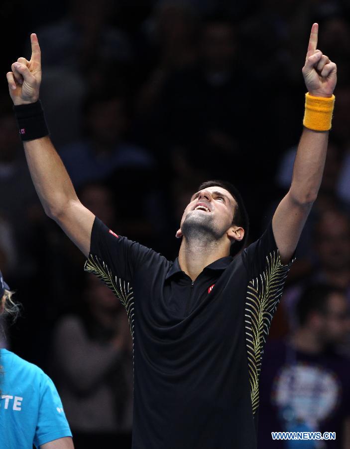 Novak Djokovic remporte l'ATP World Tour Finals (6)