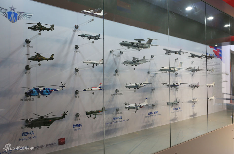 Découvrir tous les principaux avions militaires chinois au Salon aéronautique de Zhuhai