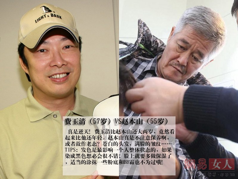 Fei Yuqing (57 ans)& Zhao Benshan (55 ans)