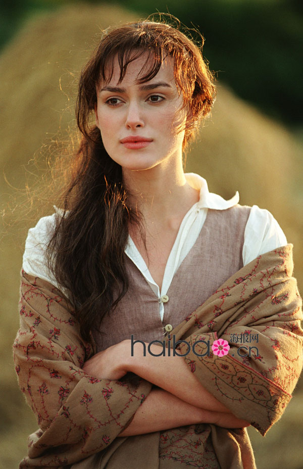 Keira Knightley dans le film "Orgueil et Préjugés"