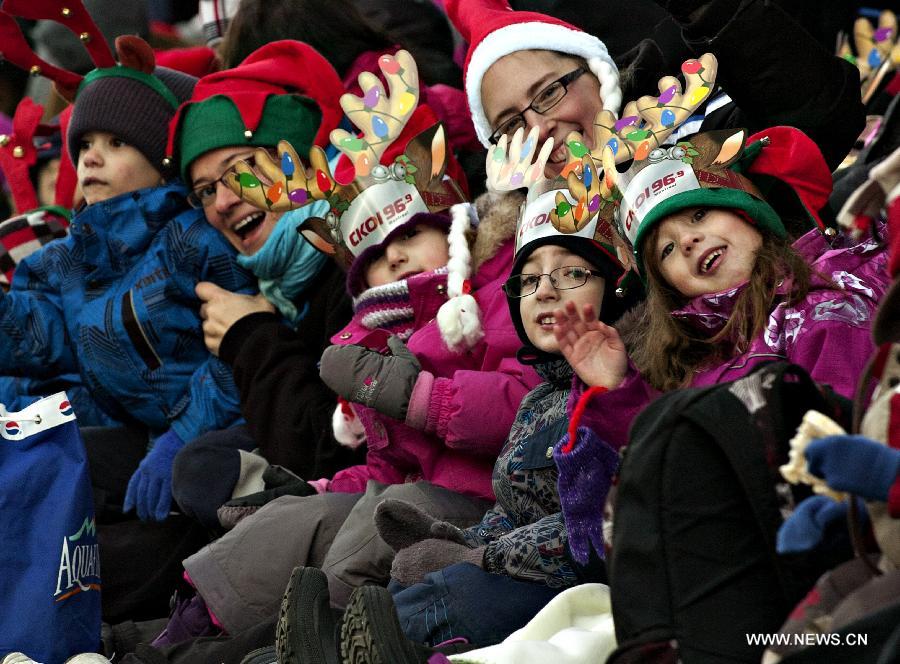 Canada: défilé du Père Noël à Montréal