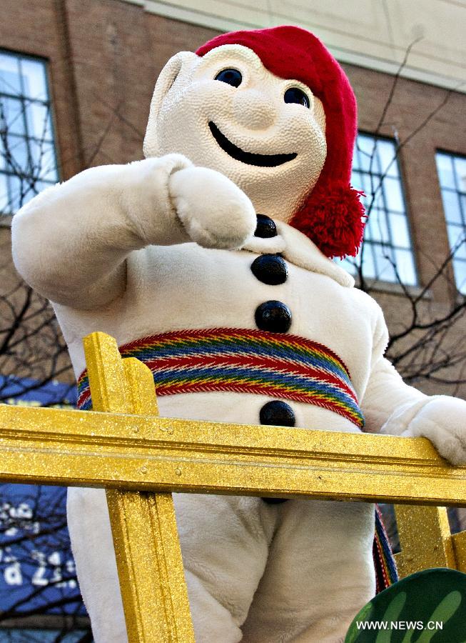 Canada: défilé du Père Noël à Montréal (9)